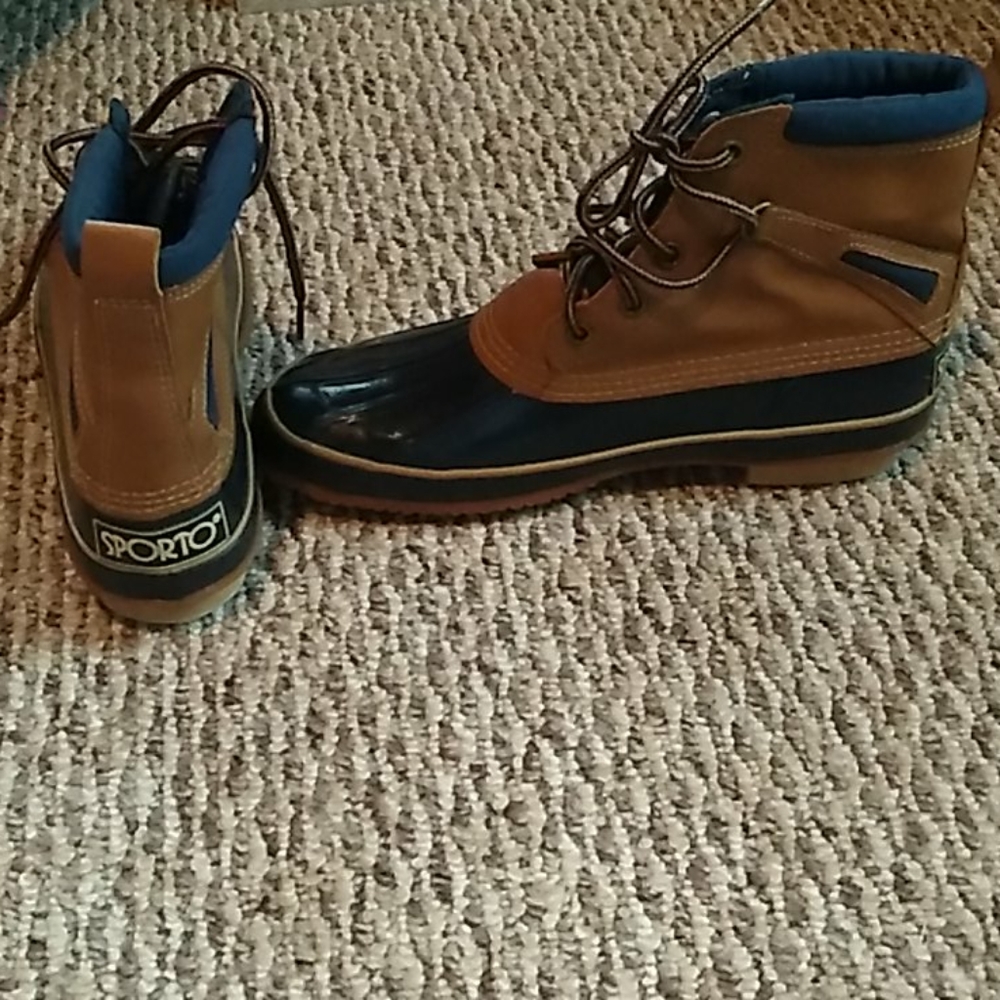 Sporto High Top Duck Boots 10